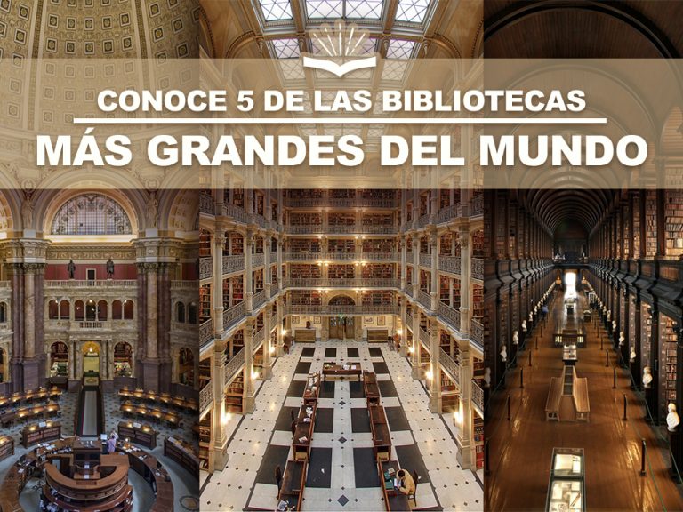 Kitzalet Conoce 5 de las bibliotecas mas grandes del mundo