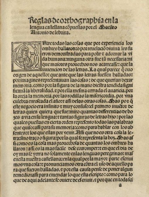 Kitzalet V centenario de la muerte de Nebrija 2 509x675 - Antonio de Nebrija: autor de la primera gramática del español