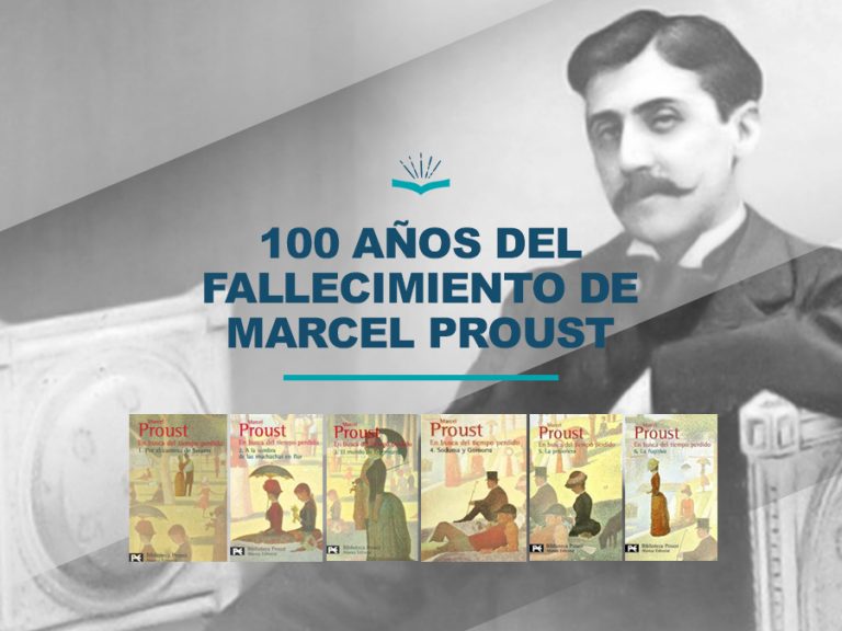 100 aniversario del fallecimiento de Marcel Proust Kitzalet 1